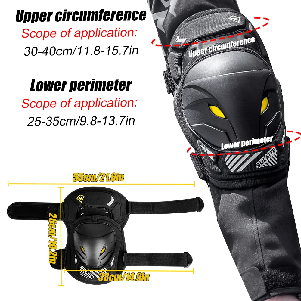 GOMOREON 1 Paar Motorfiets Ele - Mountain Biking Elbow Pads recensie en prijs