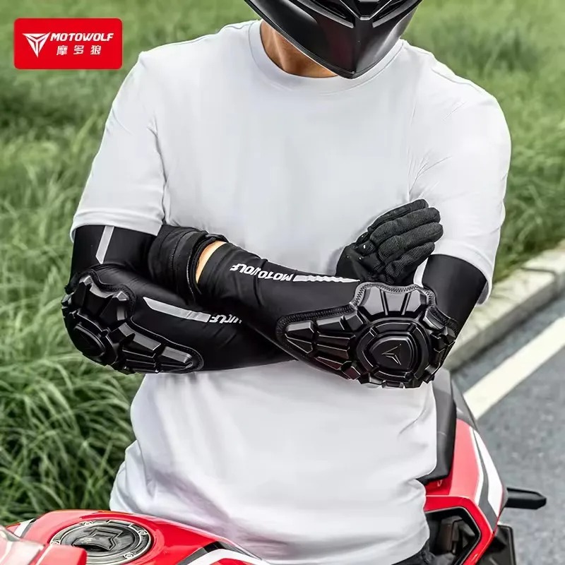 Nieuwe motorfiets elleboogbesc - Mountain Biking Elbow Pads recensie en prijs