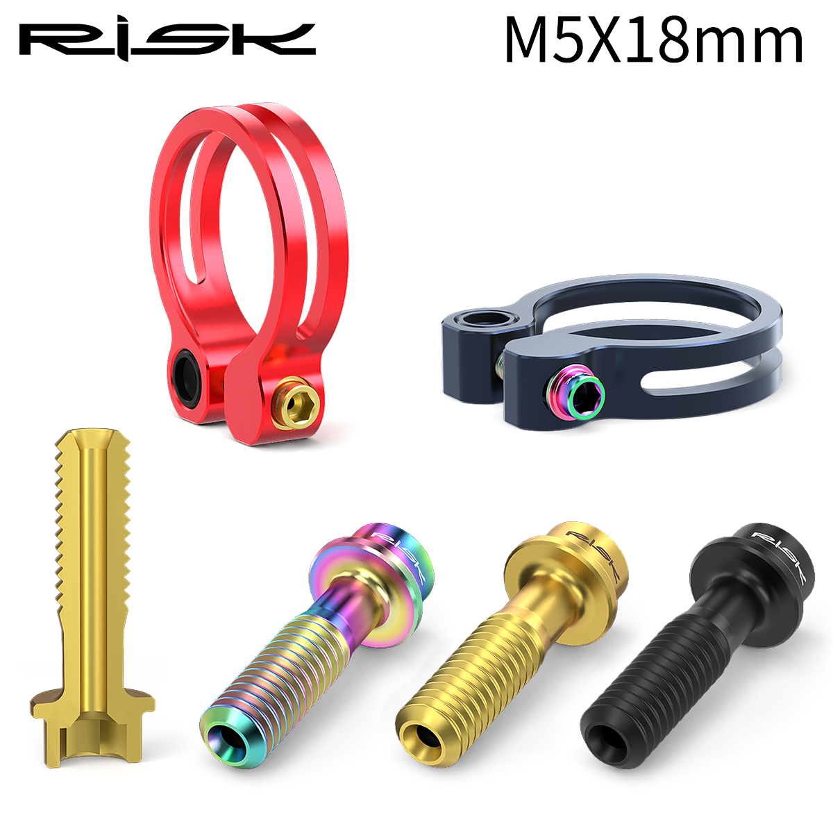 RISK M5x18mm Zadel Schroeven M - Mountain Biking Tube recensie en prijs