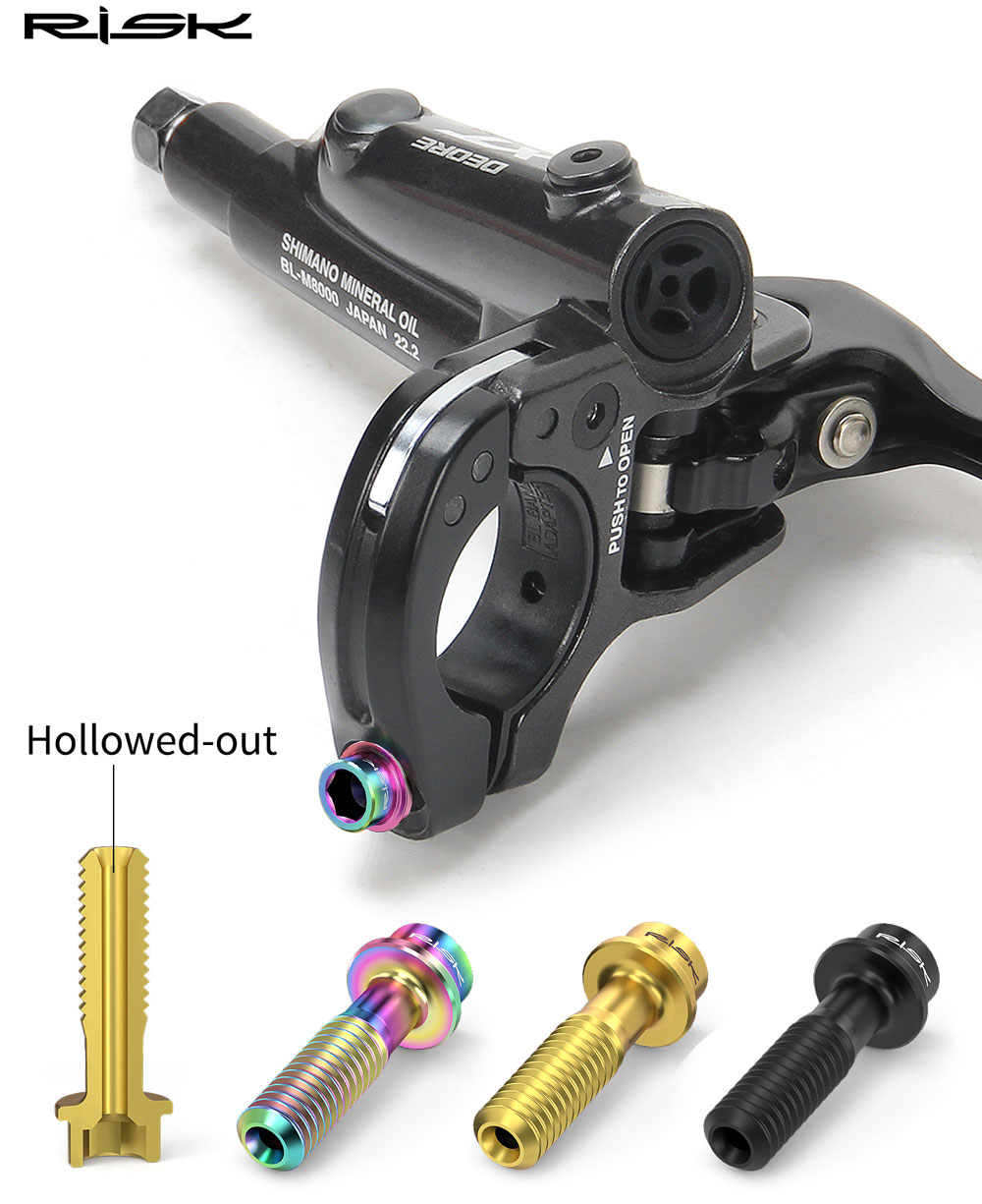 RISK M5x18mm Zadel Schroeven M - Mountain Biking Tube recensie en prijs